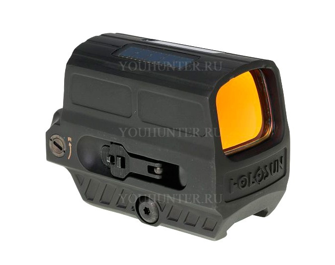 Коллиматорный прицел HOLOSUN EnclosedELITE титан корпус красная точка (HE512T-RD)
