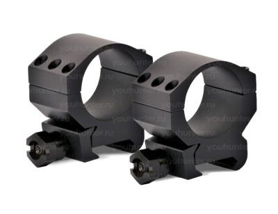 Кольца Vortex Tactical 30mm (высокие) матовые 6 винтов (TRXH)