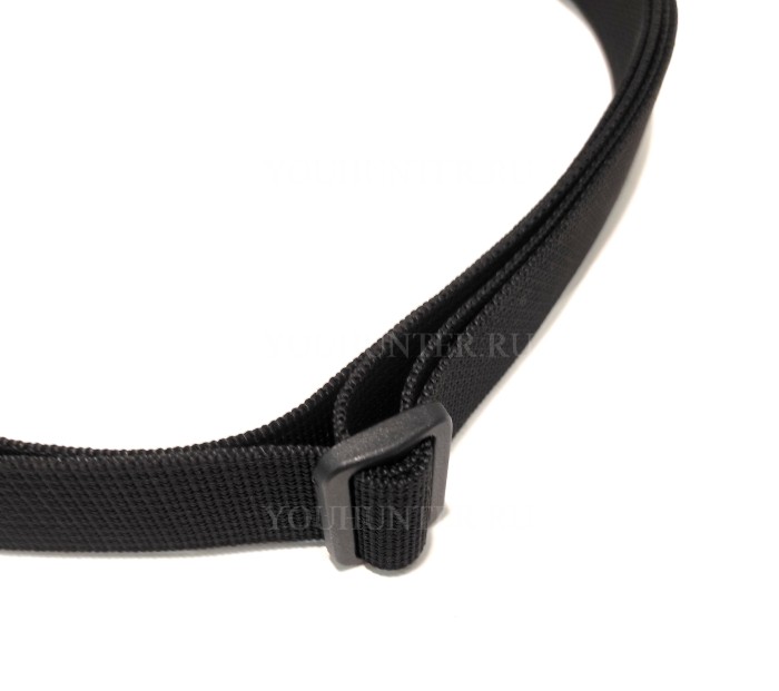 Трехточечный ремень ЗУБР-Стандарт для охотничьего ружья (Чёрный)