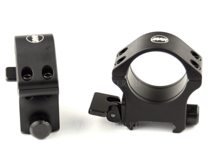 Быстросъемные кольца MAKuick 3 на weaver 30мм BH19мм (5263-3019)