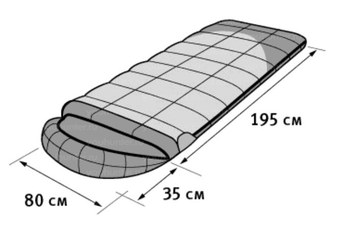 Спальный мешок ALEXIKA SIBERIA Plus