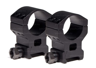Кольца Vortex Tactical 30mm (сверх высокие) матовые 6 винтов (TRXHAC)