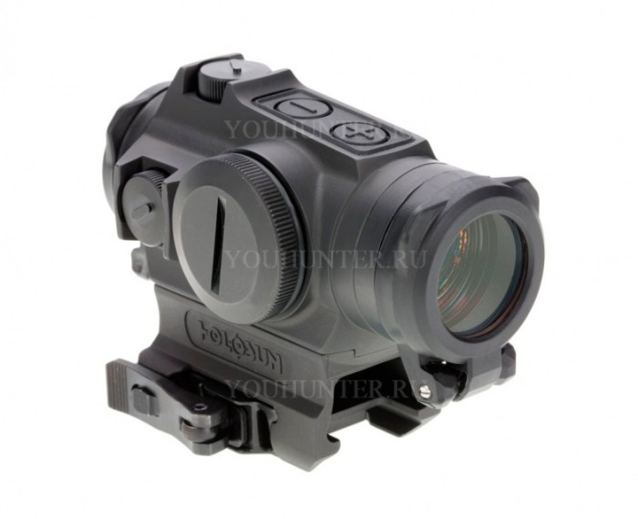 Коллиматорный прицел HOLOSUN MicroElite титановый корпус красная точка (HE515GT-RD)