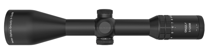Оптический прицел Vector Optics 30мм SFP GRIZZLY PRO 3-12x56 Fiber (SCOM-42)