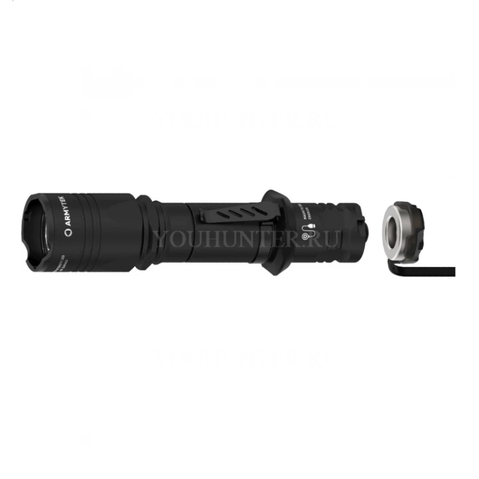 Armytek Dobermann Pro Magnet USB / Белый / 1500 лм / 6°:40° / 1x18650 (в комплекте)