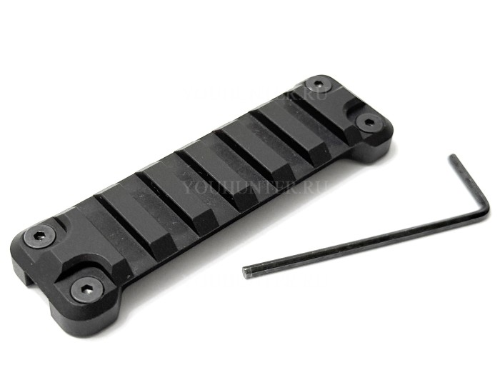 Планка Weaver JAGT Bone на вентилируемую планку ружья (до 8мм)