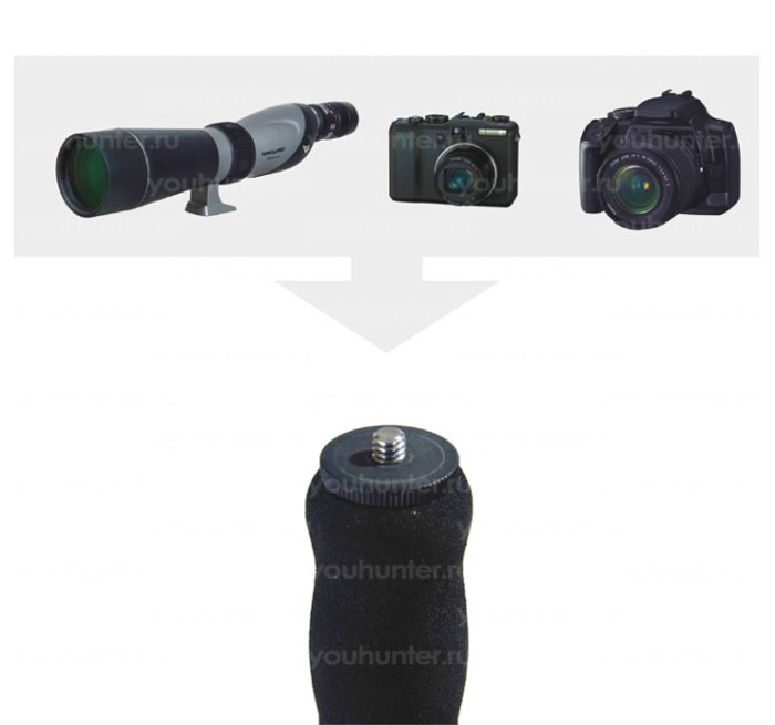 Опора для оружия Vanguard PRO M62 монопод (1 нога высота 56-157см)