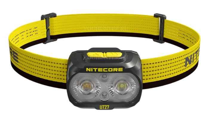 Фонарь налобный Nitecore UT27 800 люмен 160 метров