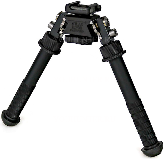 Сошки Atlas BT10 V8 на Picatinny крепление 2 винтами высота 4.8 - 9.1"
