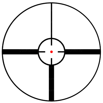 Оптический прицел Пилад 3-9х42 с подсветкой
