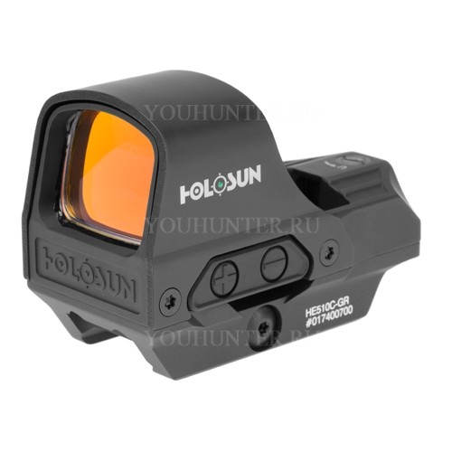 Коллиматорный прицел Holosun Open ELITE открытый зелёная марка (HE510C-GR)