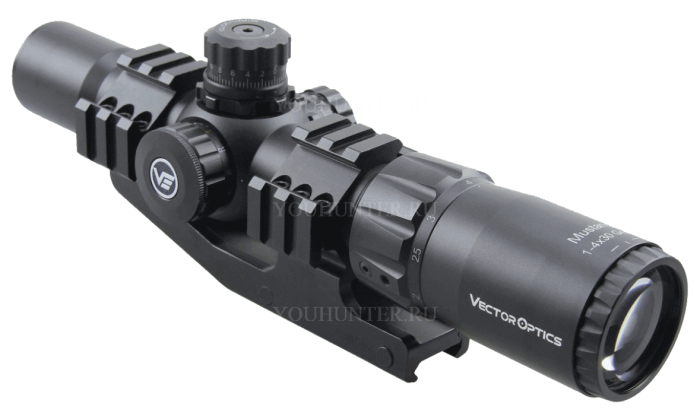 Оптический прицел Vector Optics 30мм SFP Mustang 1-4x30 (SCOC-29)