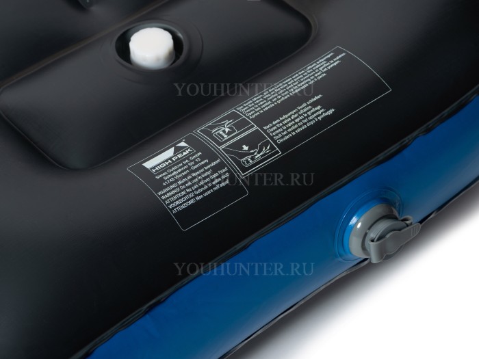 HIGH PEAK Матраc надувной Air bed Cross Beam Single Extra Long Air bed Cross Beam Single lightgrey/blue 195x75x20