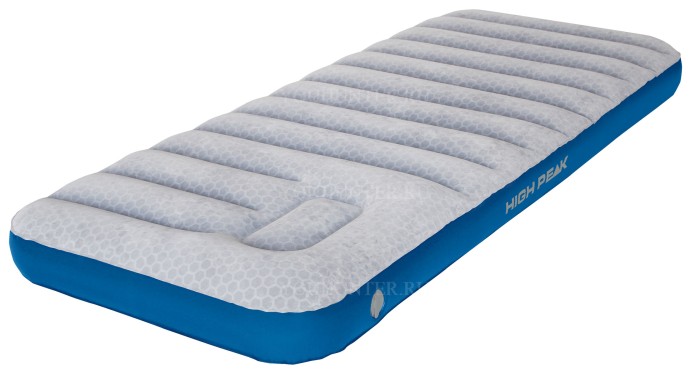 HIGH PEAK Матраc надувной Air bed Cross Beam Single Extra Long Air bed Cross Beam Single lightgrey/blue 195x75x20