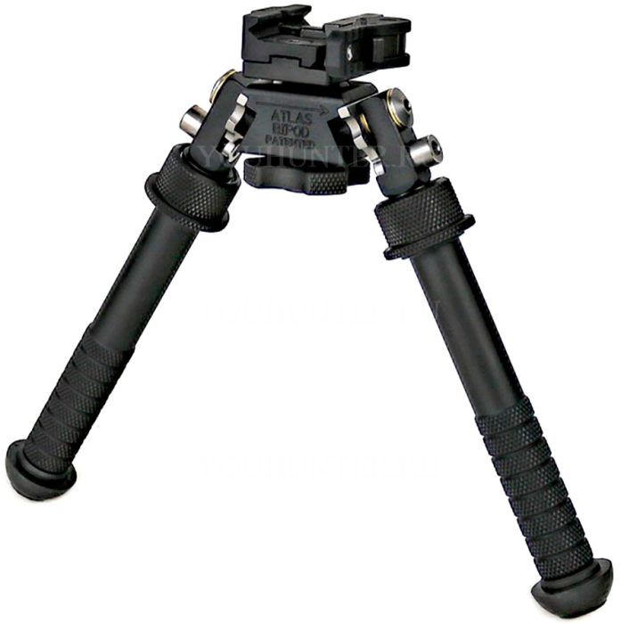 Сошки Atlas BT10-LW17 V8 на Picatinny быстросъёмные высота 5.2 - 9.6"