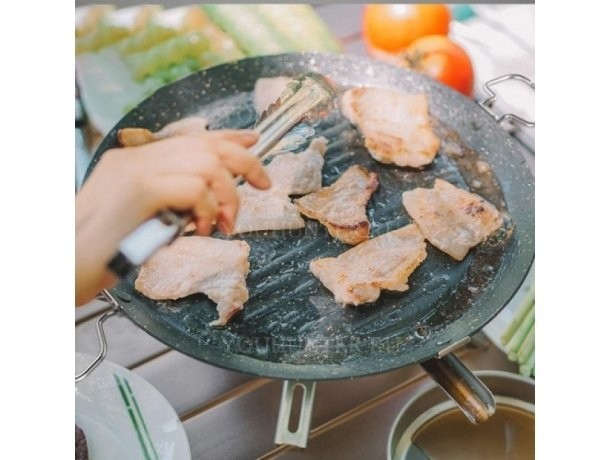 FIRE-MAPLE Сковорода-гриль портативная - Portable Grill Pan Portable Grill Pan 656 г/438х343х40мм/312х310х28мм