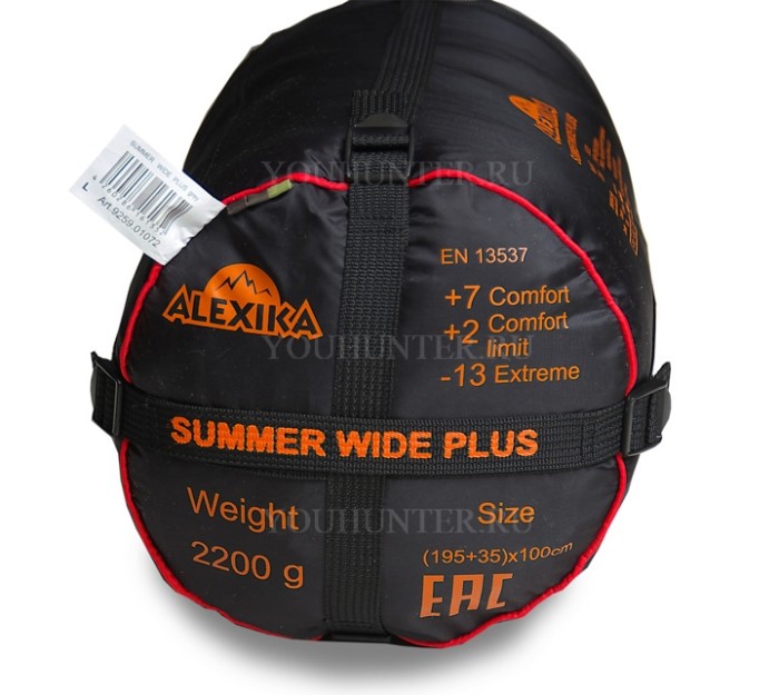 Спальный мешок ALEXIKA SUMMER WIDE PLUS