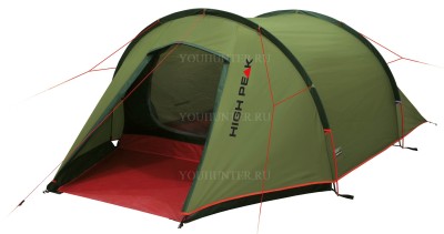 HIGH PEAK Палатка Kite 2 LW Kite 2 LW pesto/red 330x140x90