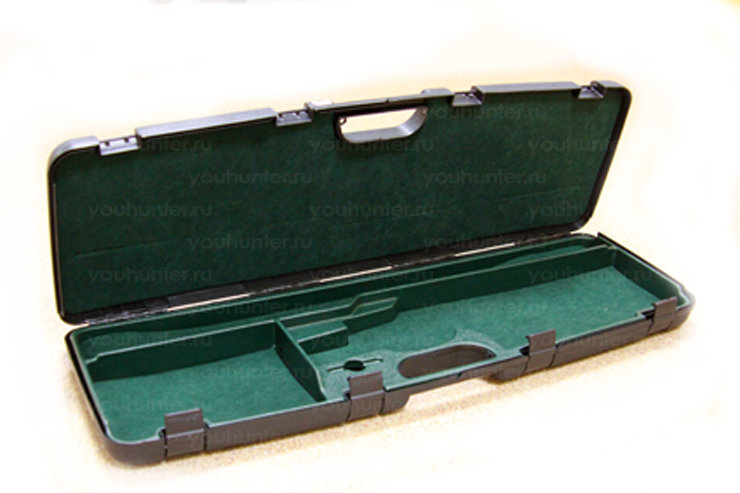 Кейс Negrini для гладкоствольного оружия длина стволов до 780мм (80х24,5х7,5см) зеленый