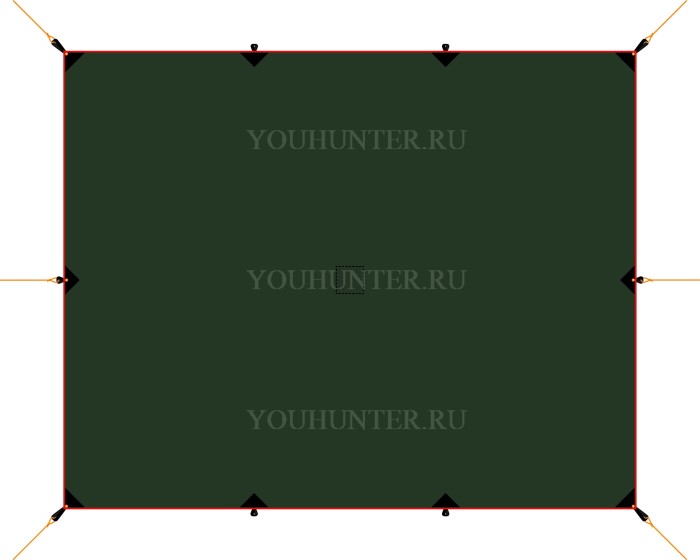 Тент ALEXIKA AWNING 4M X 3,2M