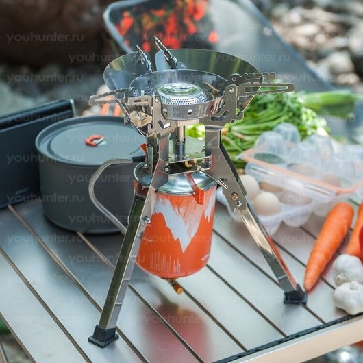 Газовая горелка FIRE-MAPLE FAMILY FMS-108 пьезоэлемент