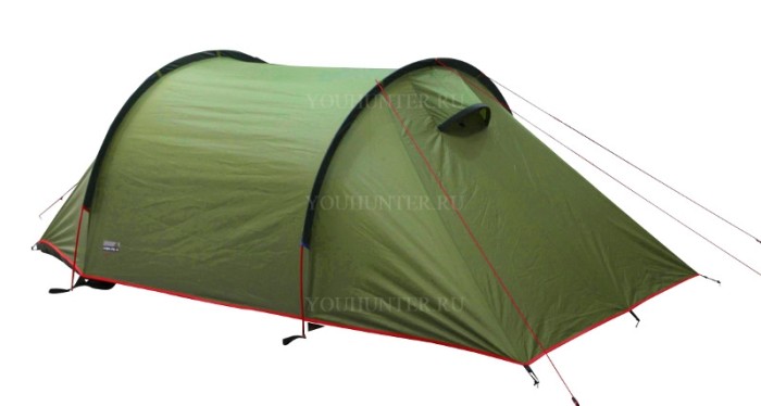 HIGH PEAK Палатка Kite 3 Kite 3 зеленый/красный 180х340х105 см
