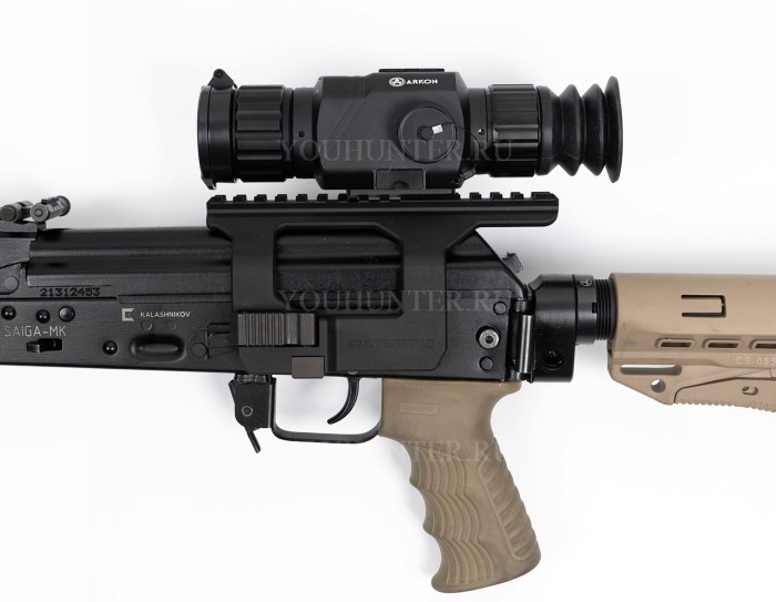 Боковой кронштейн SAG для Arkon Arma / Alfa II / Fortuna с планкой Weaver (АК/Сайга/Вепрь)