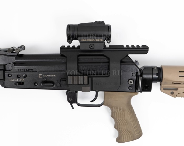 Боковой кронштейн SAG для Arkon Arma / Alfa II / Fortuna с планкой Weaver (АК/Сайга/Вепрь)