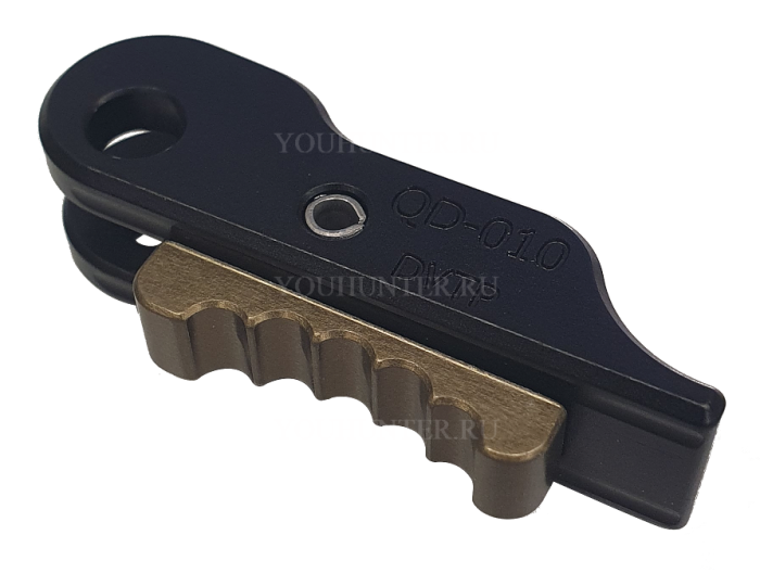 Тактический быстросъёмный кронштейн SPUHR D34мм для установки на Picatinny, H44mm, без наклона, с выносом (QDP-4008)