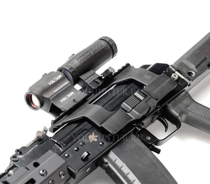 Кронштейн SAG BIT боковой быстросъёмный Picatinny/ACOG для АК/Сайга