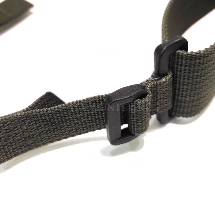 Трехточечный ремень ЗУБР-Стандарт для охотничьего ружья (Олива)