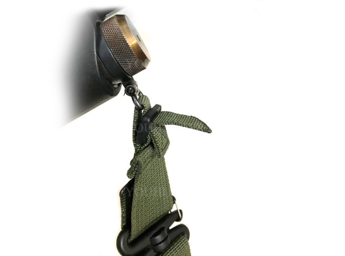 Трехточечный ремень ЗУБР-Стандарт для охотничьего ружья (Олива)