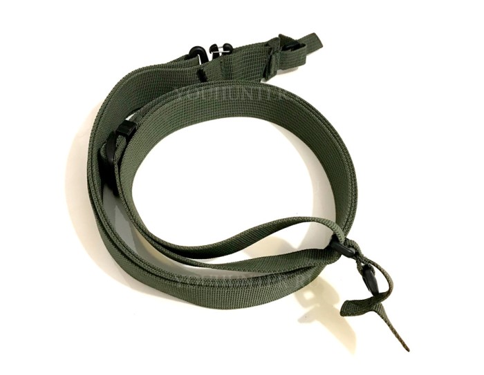 Трехточечный ремень ЗУБР-Стандарт для охотничьего ружья (Олива)