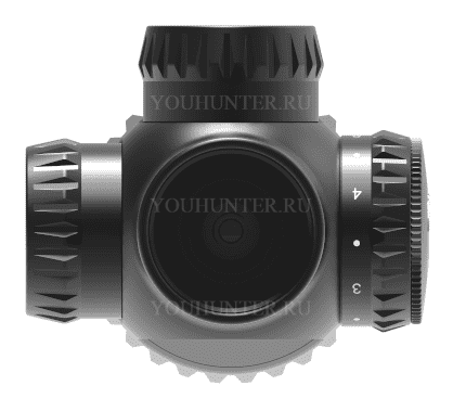 Оптический прицел ARTELV CRS 1-4x24 SFP, 30mm, с подсветкой