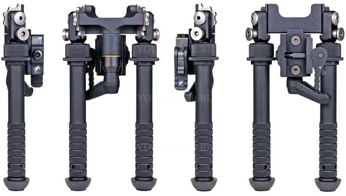 Сошки Atlas BT65-LW17 G2 на Picatinny быстросъёмные Pod-Loc высота 5.1 - 9.4"