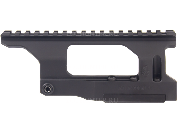 Кронштейн SAG боковой небыстросъёмный Picatinny для СВД/Тигр/TG3