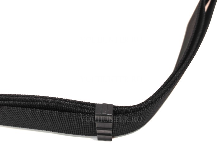 Трехточечный ремень ЗУБР-Блиц для охотничьего ружья (Чёрный)