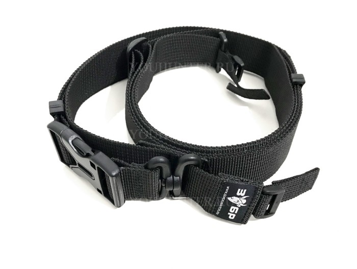 Трехточечный ремень ЗУБР-Блиц для охотничьего ружья (Чёрный)