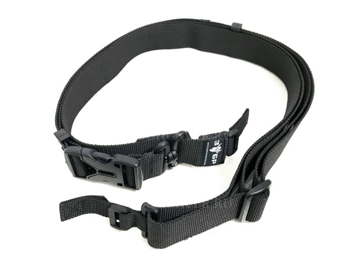 Трехточечный ремень ЗУБР-Блиц для охотничьего ружья (Чёрный)