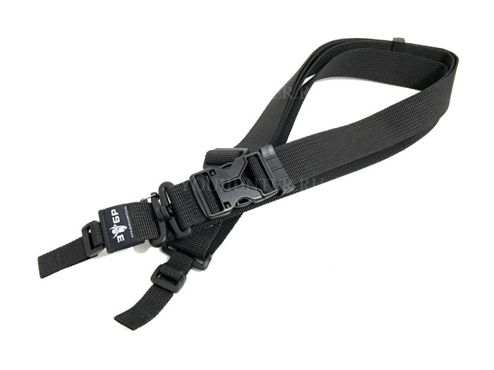 Трехточечный ремень ЗУБР-Блиц для охотничьего ружья (Чёрный)