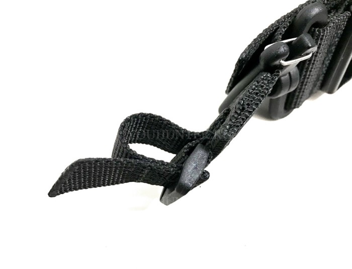 Трехточечный ремень ЗУБР-Блиц для охотничьего ружья (Чёрный)