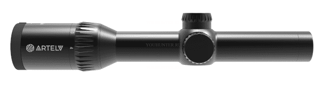 Оптический прицел ARTELV CRS 1-4x24 SFP, 30mm, с подсветкой Fiber