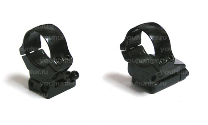 Быстросъёмные кольца Apel 30мм на Browning Bar 2 средние (300-05003)