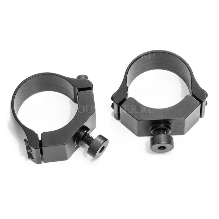 Кольца для кронштейна МАК диаметр 30мм высота 10.0мм 2460-3010 (пара колец)