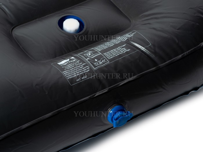 HIGH PEAK Матрас надувной Air bed Single Comfort Plus Air bed Single Comfort Plus сероголубой/черный
