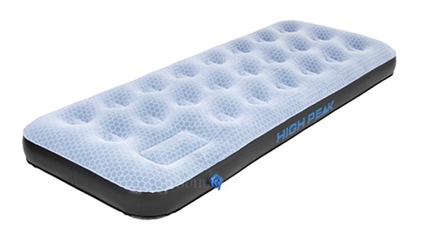 HIGH PEAK Матрас надувной Air bed Single Comfort Plus Air bed Single Comfort Plus сероголубой/черный