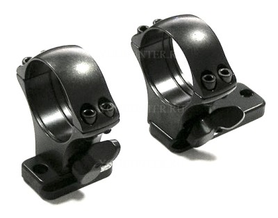 Быстросъемные кольца MAKuick 30мм на раздельных основаниях на Sauer 202 (5252-30080)
