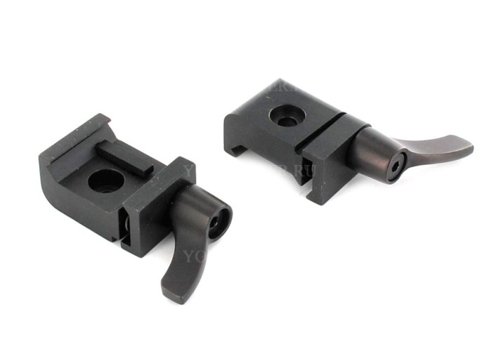 Быстросъемное крепление KOZAP на Weaver под адаптер Pulsar (без верхов, из 2-х частей) (No.66)