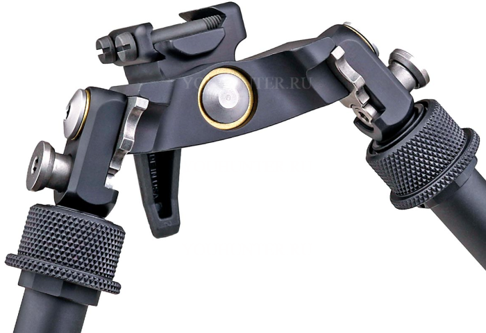 Сошки Atlas BT69 на Picatinny крепление 2 винтами Pod-Loc высота 9.25 - 16.5” DISC