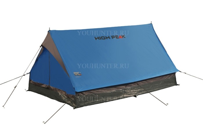 HIGH PEAK Палатка Minipack Minipack синий/серый 120х190 см